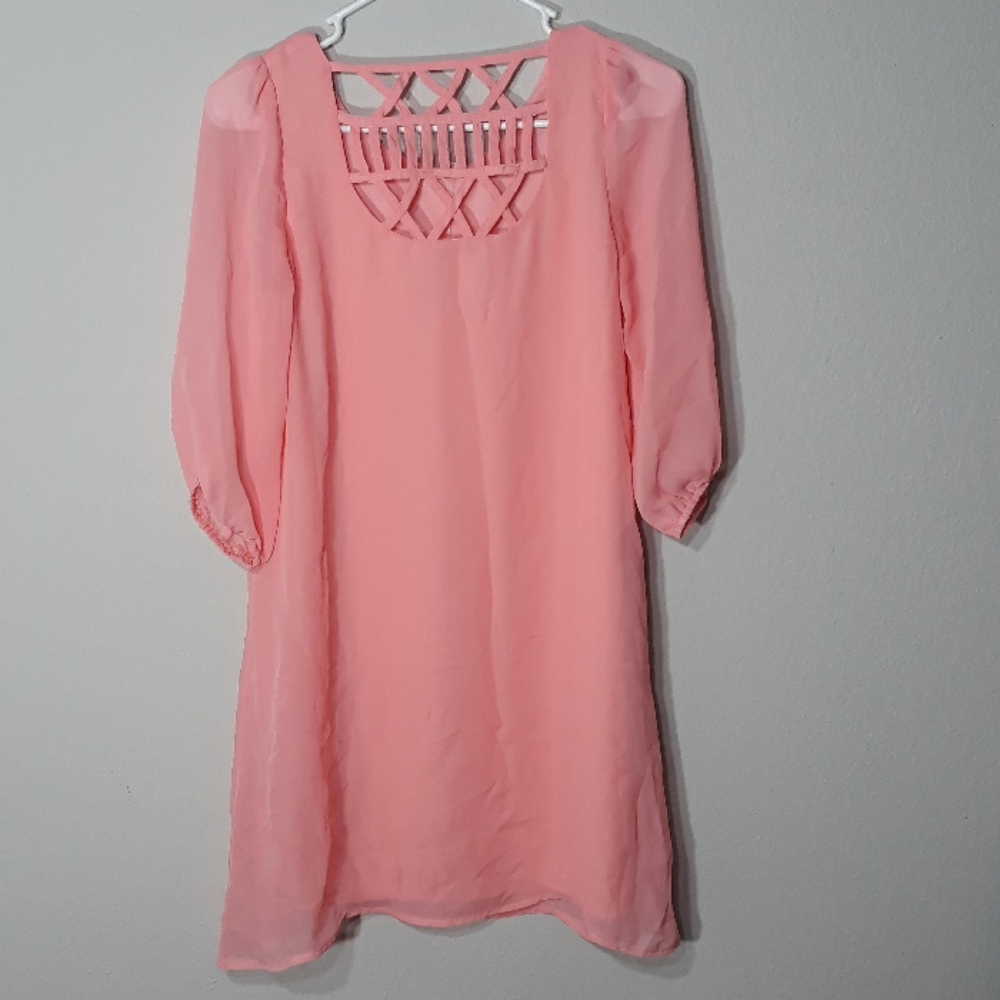 soulmates blossom pink dress . - Picture 4 of 5